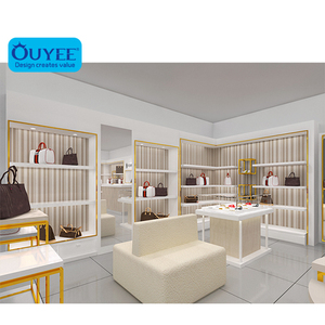 Ánh Sáng Trắng Túi Cửa Hàng Thiết Kế Giá Túi Xách Cửa Hàng Bán Lẻ Kệ Tủ Trưng Bày Túi Quà Tặng Hiển Thị Đứng - Product Image 3