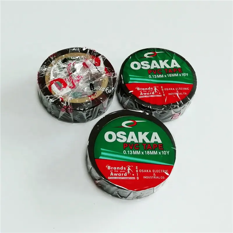 Professionele Fabrikant Vlamvertragende Geïsoleerde Elektrische Osaka Pvc Tape