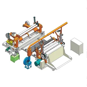 FZ-GNC automatische hoge snelheid papier scheuren terugspoelen machine