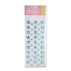Promocional precio más bajo decoración de <span class=keywords><strong>la</strong></span> pared de material de EVA de forma de <span class=keywords><strong>estrella</strong></span> etiqueta engomada en stock - Product Image 3
