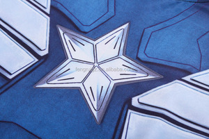 Guangzhou ropa vengadores de Marvel superhéroe Capitán América T <span class=keywords><strong>camisa</strong></span> 3D cuerpo impresión <span class=keywords><strong>camisa</strong></span> para Hombre Ropa de gimnasio - Product Image 6