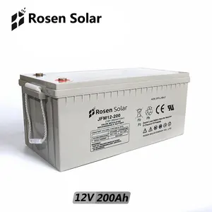 Rosen Gros Agm UPS Batterie 12v 24V 200ah Batterie Solaire En Malaisie