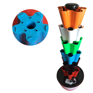 Venta caliente apilable Torre sistema de siembra columna <span class=keywords><strong>Vertical</strong></span> hidropónico para jardín - Product Image 1