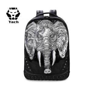 Éléphant mâle multifonction <span class=keywords><strong>sac</strong></span> d'ordinateur étanche rivet <span class=keywords><strong>sac</strong></span> à dos marée cool <span class=keywords><strong>sac</strong></span> 3d zoo animal <span class=keywords><strong>sac</strong></span> à dos pour les enfants - Product Image 1
