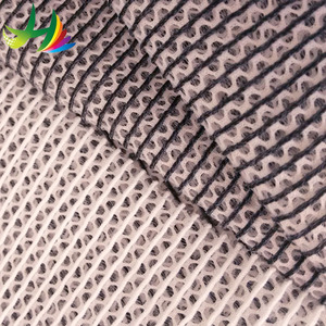 Top qualité belle française broderie maille dentelle tissu 3d fleur - Product Image 3