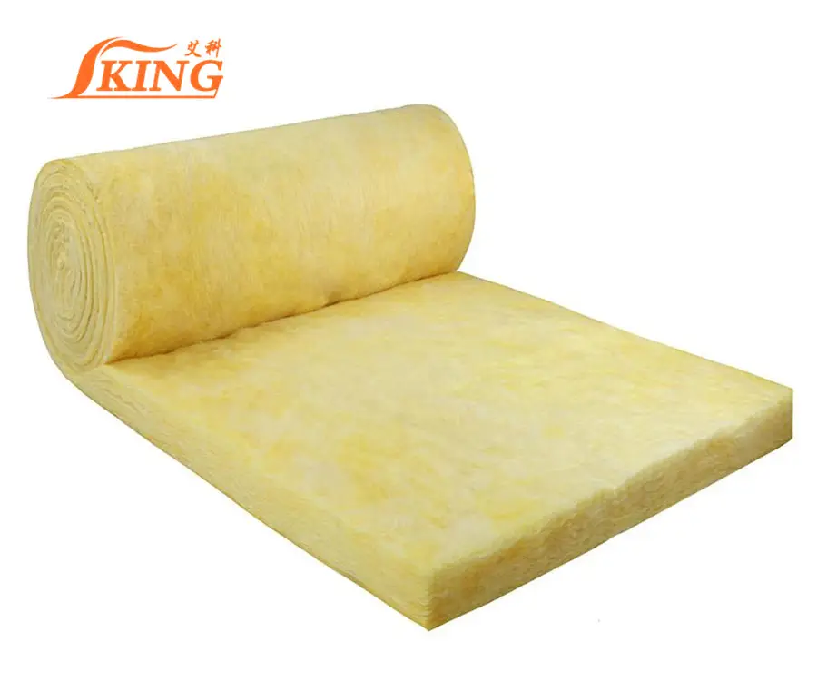 ISOKING CHINA Hebei glass fiber blanket insulation Twiga Glass Wool