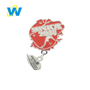 Nach emaille pin glow in the dark, glow in the dark emaille pin - Product Image 3