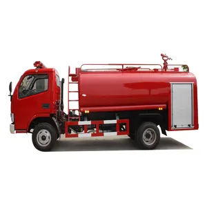 Dongfeng kamyon monte su taşıma ve yol yıkama kamyonu 4000 litre tankı
