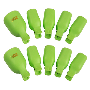 UV LED Gel Vernis Tremper Ongle Capuchon Clips D'orteil En Gros Imbibent outre du Chapeau Clips - Product Image 1