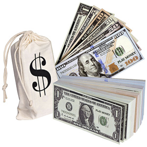 Copia Prop dinero. 100 dólares de dinero de papel de doble cara de dinero para <span class=keywords><strong>el</strong></span> movimiento foto apoyos billetes de 200 - Product Image 3