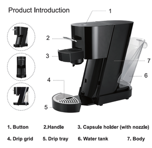 CINO เครื่องชงกาแฟเอสเปรสโซเชิงพาณิชย์มืออาชีพ - Product Image 5