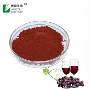 Longze suplemen ekstrak buah bergizi 20%-60% ekstrak tanaman bubuk polifenol anggur merah - Product Image 3