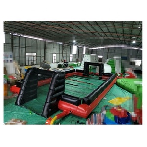 Promotie Goedkope Gigantische Opblaasbare Menselijke Tafelvoetbal Hof/Tafel Voetbal Veld Met Stalen Buizen/Menselijk Tafel Voetbal Speeltuin - Product Image 4