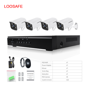 ¡Promoción! Hotsale 720 p cámara IP al aire libre IP66 impermeable POE NVR SISTEMA DE SEGURIDAD DE LA CASA - Product Image 4