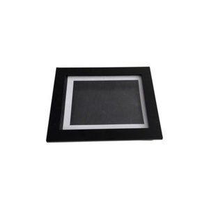 Vitrine <span class=keywords><strong>d</strong></span>'<span class=keywords><strong>ombre</strong></span> de cadre de boîte à photo en bois noire pour l'argent ou les articles de banque - Product Image 5
