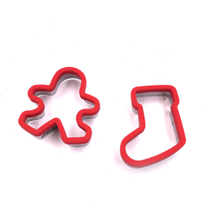 Set di Tagliabiscotti Natalizi in Acciaio Inox con Copertura in Silicone, Tagliabiscotti Decorativi - Product Image 5