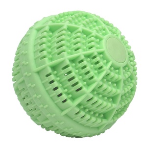 HOLLY WB-012 Bola de Lavandería Ecológica Mágica <span class=keywords><strong>Verde</strong></span>, Carcasa de TPR, Perlas de Cerámica, Color <span class=keywords><strong>Verde</strong></span> <span class=keywords><strong>Claro</strong></span>, 10.5cm de Diámetro, Certificación CE 1000 - Product Image 1