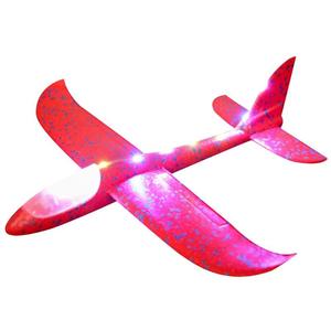 Aeroplano <span class=keywords><strong>Giocattolo</strong></span> HOSHI da Lancio Manuale 48cm con Luci LED, Aliante in Schiuma EPP per Bambini, Divertente Gioco per Esterni - Product Image 3