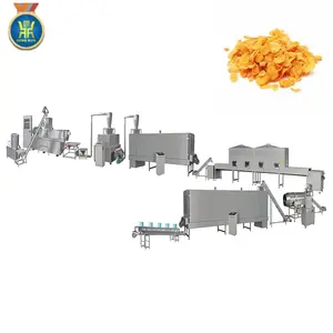 متموج كيلوغ في نستله الذرة رقائق الطارد الإفطار الحبوب صانع آلة للبيع