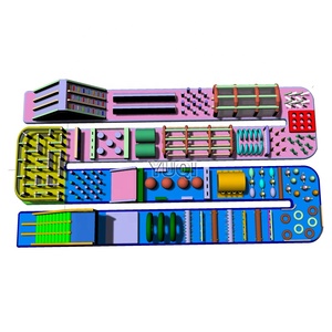 2019 nueva moda <span class=keywords><strong>castillo</strong></span> inflable laberinto a gran escala los niños obstáculo parque de atracciones al aire libre juego - Product Image 5