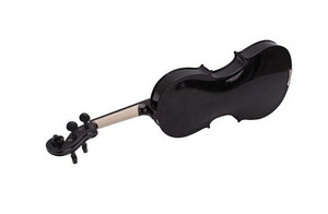 OEM Chine en gros violon <span class=keywords><strong>noir</strong></span> couleur attelle violon tilleul pratique violon - Product Image 2