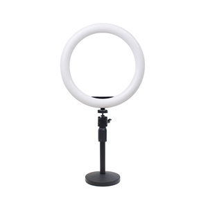 <span class=keywords><strong>Luz</strong></span> de relleno fotográfica con certificado Best Buy Desk Studio Light 10 "USB Bi-color <span class=keywords><strong>LED</strong></span> Ring Light - Product Image 1