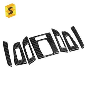 แผ่นปิดช่องแอร์คาร์บอนไฟเบอร์ ES DJ3053 สำหรับตกแต่ง<span class=keywords><strong>คอนโซล</strong></span>กลาง<span class=keywords><strong>รถ</strong></span>ยนต์ BMW F30 F34 - Product Image 3