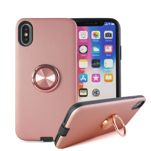 New 2018 Inlay 360 Ngón Đeo Nhẫn Chủ Magnetic Cho i Phone <span class=keywords><strong>X</strong></span> Điện Thoại Di Động <span class=keywords><strong>Case</strong></span>, đối với <span class=keywords><strong>iPhone</strong></span> <span class=keywords><strong>X</strong></span> Trường Hợp Chắc Chắn, cho iPhoneX Bìa - Product Image 1