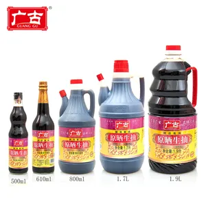 OEM Low Sodium Soy Sauce Natural Sun Drying Light Soya Sauce