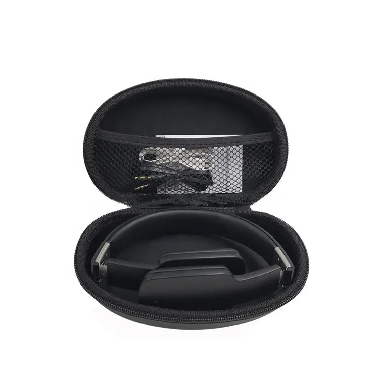 PU Surface Waterproof Easy Carrying Custom Design Eva Headphone Case