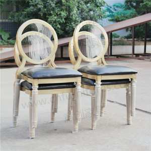Barato al por mayor <span class=keywords><strong>de</strong></span> oro claro acrílico hotel silla fantasma para <span class=keywords><strong>alquiler</strong></span> - Product Image 5