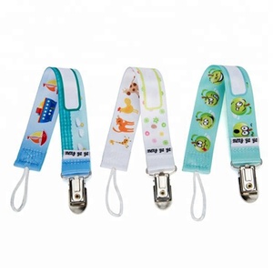 Bébé de dentition <span class=keywords><strong>grignoteuse</strong></span> bébé <span class=keywords><strong>sucette</strong></span> clips en métal pour vente - Product Image 2