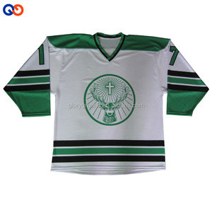 Ball wear custom half and half ice hockey jerseys - Product Image 3