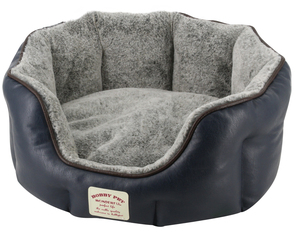 Lit ovale pour chien, lits pour chiens OEM disponibles, lit de luxe en <span class=keywords><strong>fausse</strong></span> <span class=keywords><strong>fourrure</strong></span> pour animaux de compagnie - Product Image 3