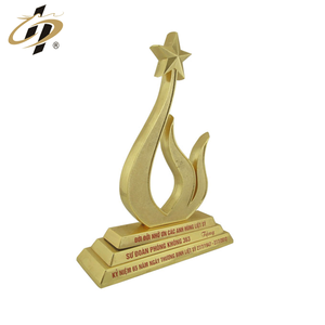 Fábrica más barato personalizar oro metal de aleación de zinc recuerdo trofeo tazas - Product Image 3