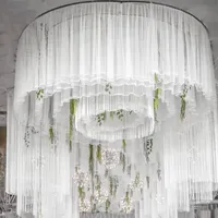 Chinese Supplier of Wedding Occasion Ceiling Drapes Canpoy Kits