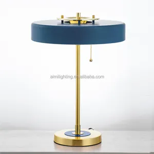 Hot sell cheap price lamp made in china with G9 light source blue black white acrylic table lamp for restaurant