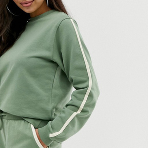 Delle donne di Sport Da Corsa <span class=keywords><strong>Atletic</strong></span> Tuta con Contrasto Vincolante Vestito Equipaggiata Custom Tuta - Product Image 3