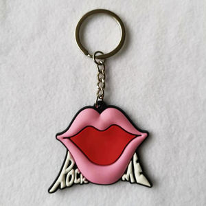 Custom 3D ยางพวงกุญแจ2D Custom Shaped Soft Pvc พวงกุญแจ - Product Image 4