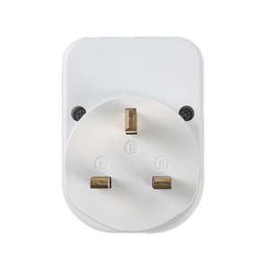 <span class=keywords><strong>Adaptador</strong></span> de Corriente UE-02 con Enchufe Británico para <span class=keywords><strong>Inglaterra</strong></span> y Reino Unido, Salida USB de 5V 2.1A, <span class=keywords><strong>Cargador</strong></span> de Viaje con 2 Puertos USB para Teléfono - Product Image 3