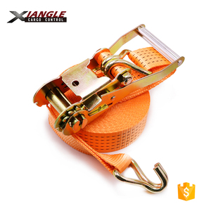 Đôi <span class=keywords><strong>J</strong></span> Móc Hàng Hóa Lashing Ratchet <span class=keywords><strong>Tie</strong></span> Xuống Dây Đeo 5 Tấn 10 M Hàng Hóa Lashing Nhiệm Vụ Nặng Nề Ratchet Dây Đai Vải - Product Image 4