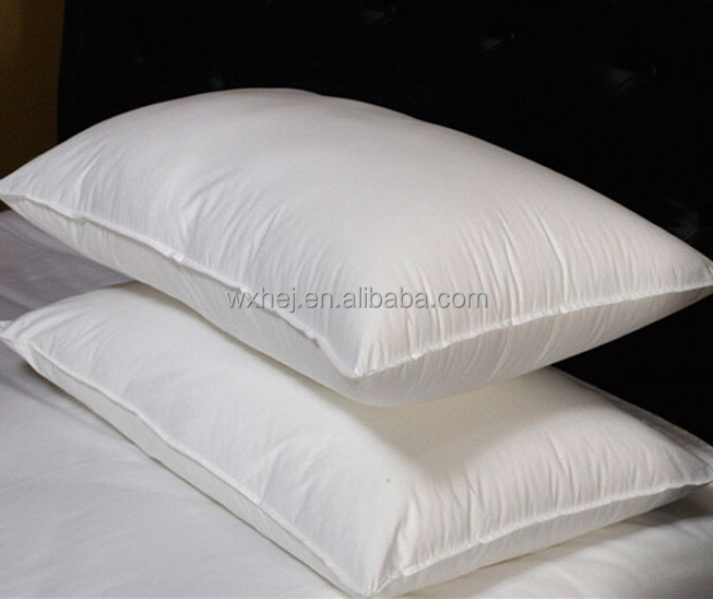 Оптовая продажа дешевые белый полиэстер микрофибры заполнения отель/Больничная подушка