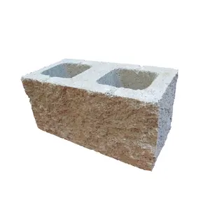 Building Block Making Machine Price Split Face Hollow Block Making Machine /Rock Face Concrete Building Block Machine USA