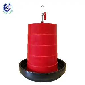 Automatic Poultry Feeder For Chickens Birds Pigeon Quail 15kg Drinkers Feeders Easy Clean Chicken Poultry Feeders