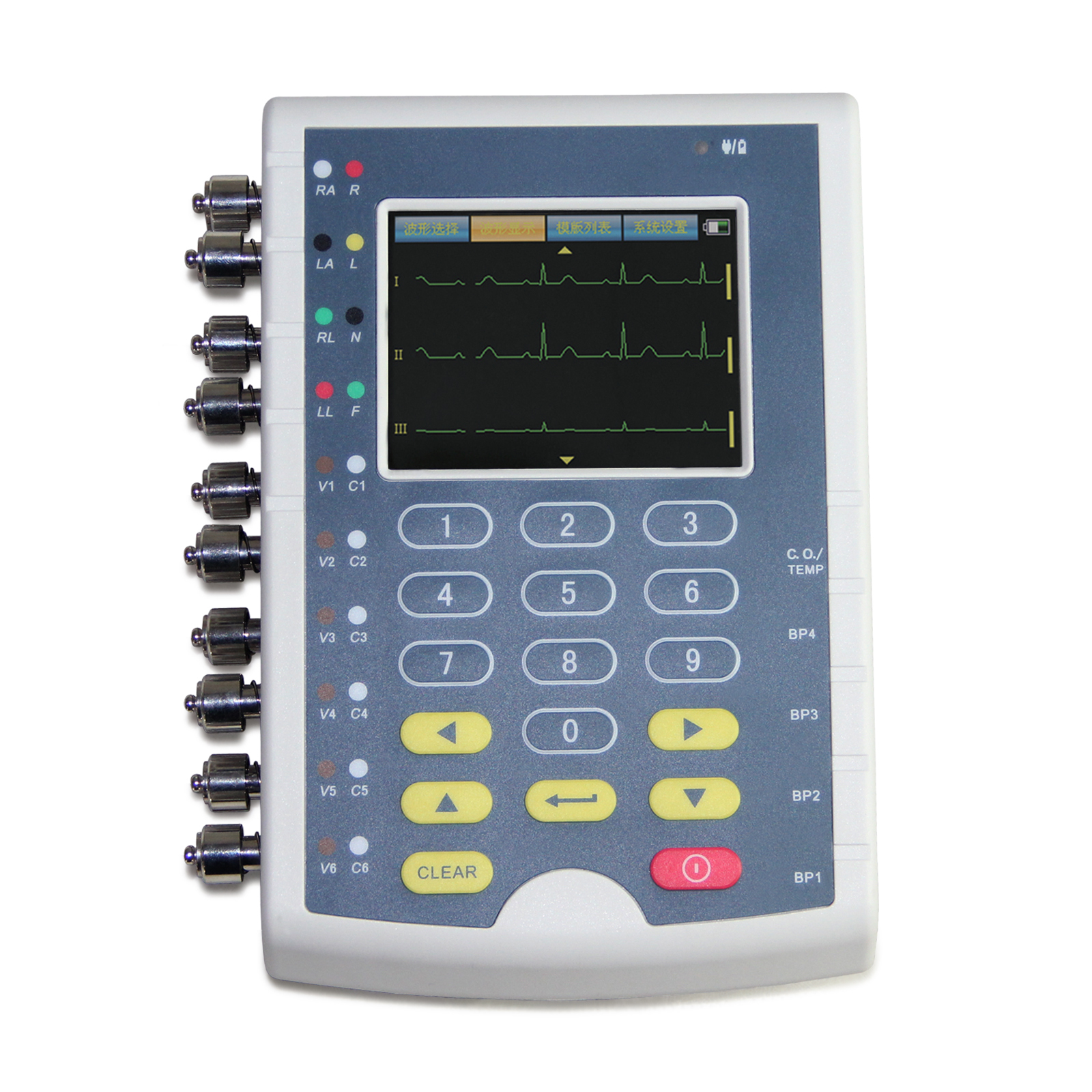 Мультипараметрический симулятор ECG/EKG CONTEC CE MS400, сенсорный экран