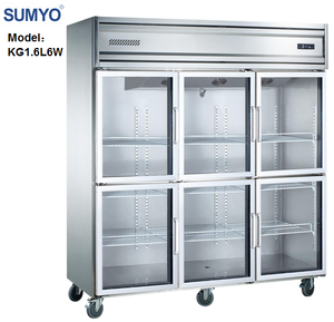 <span class=keywords><strong>Sumyo</strong></span> KG1.6L6W puertas de vidrio de gran capacidad restaurante cocina refrigerador - Product Image 1