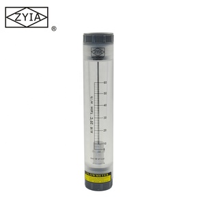 LZM-25G Inline <span class=keywords><strong>Tube</strong></span> Acrylic <span class=keywords><strong>Flowmeter</strong></span> Alta temperatura para água e gás (suporte personalizado OEM para Air Medium) - Product Image 2
