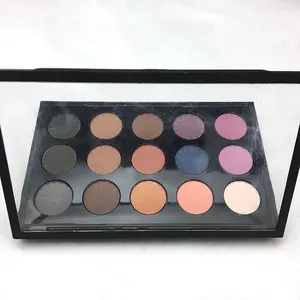 Paleta de sombra de ojos de Color, accesorio de cosmética, Etiqueta Privada, artesanal