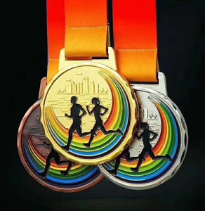 Promocional personalizado regalo material de cobre de latón de aleación de zinc de deporte medalla - Product Image 2