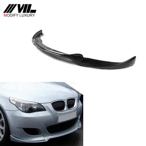 E60 M5 Body Kit สปอยเลอร์ด้านหน้าแบบคาร์บอนสำหรับ BMW E60 M5